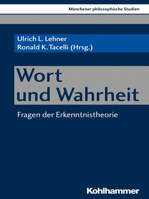cover image of Wort und Wahrheit